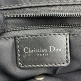 クリスチャン・ディオール Christian Dior トロッターボストン ブラック キャンバス レディース ボストンバッグ