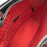 クリスチャン・ディオール Christian Dior レディディオール ラージ ブラック カナージュ/ラムスキン レディース ショルダーバッグ