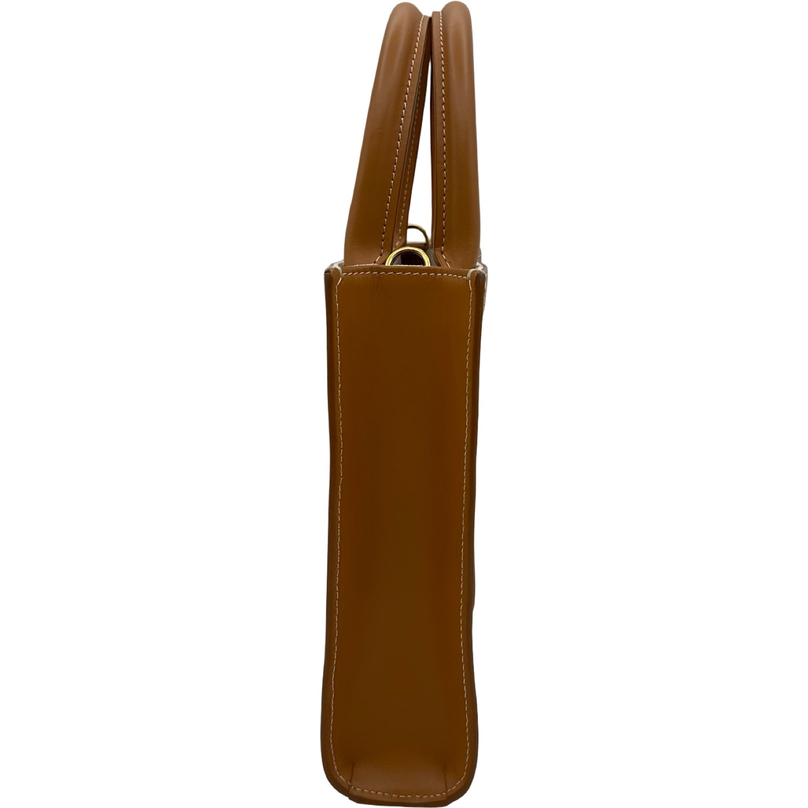 セリーヌ CELINE バーティカルカバ ミニ 193302 ナチュラル/タン ゴールド金具 キャンバス/カーフ レディース ショルダーバッグ セリーヌ CELINE バーティカルカバ ミニ 193302 ナチュラル/タン