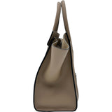 セリーヌ CELINE ラゲージ マイクロ 189793 ベージュ シルバー金具 ドラムドカーフスキン レディース ハンドバッグ