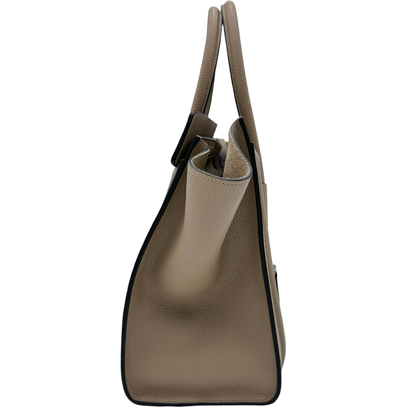セリーヌ CELINE ラゲージ マイクロ 189793 ベージュ シルバー金具