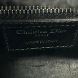 クリスチャン・ディオール Christian Dior レディディオール ミディアム ブラック レザー レディース ハンドバッグ