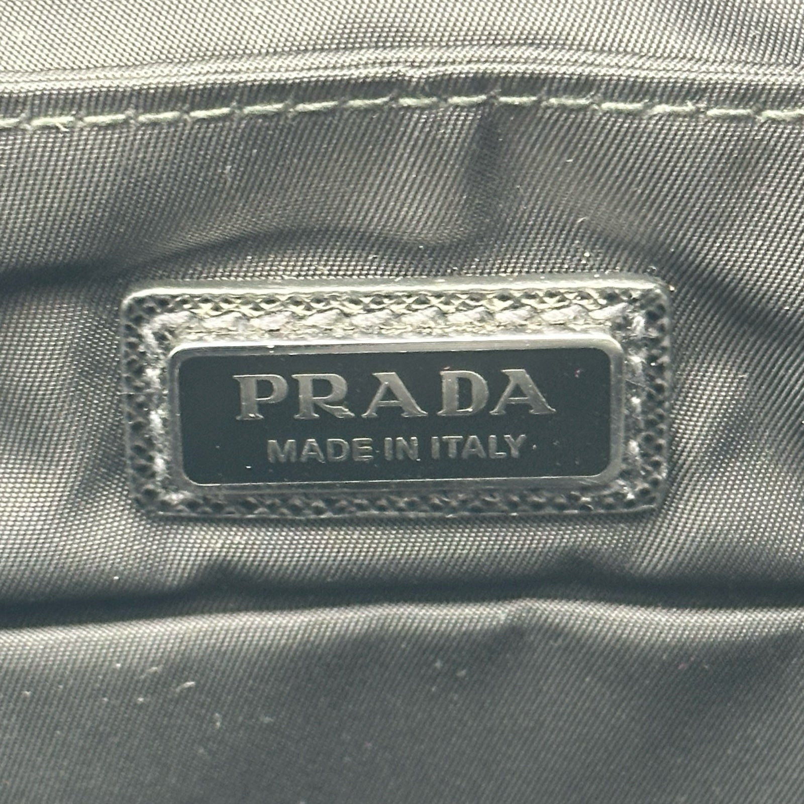 プラダ PRADA Re-Nylon ショルダーバッグ 2VD070 ブラック ナイロン