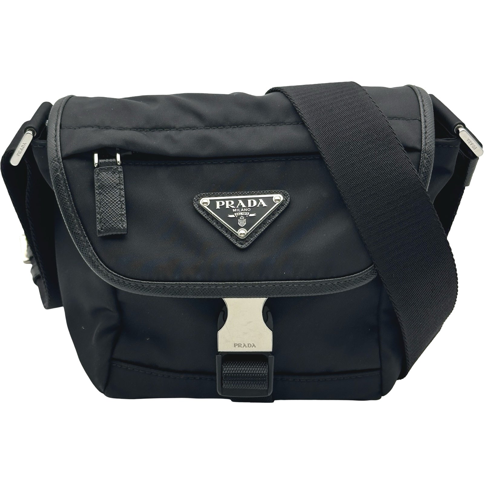 PLADA ナイロンショルダーバッグ プラダ PRADA Re-Nylon ショルダーバッグ 2VD070 ブラック ナイロン