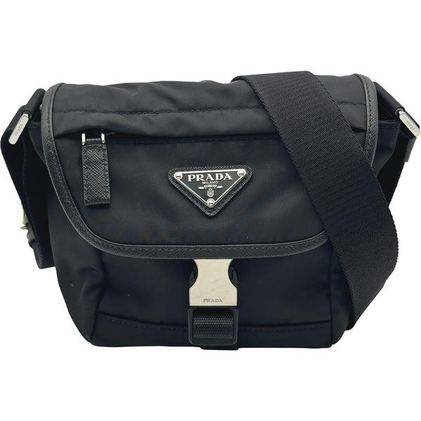 プラダ PRADA Re-Nylon ショルダーバッグ 2VD070 ブラック ナイロン