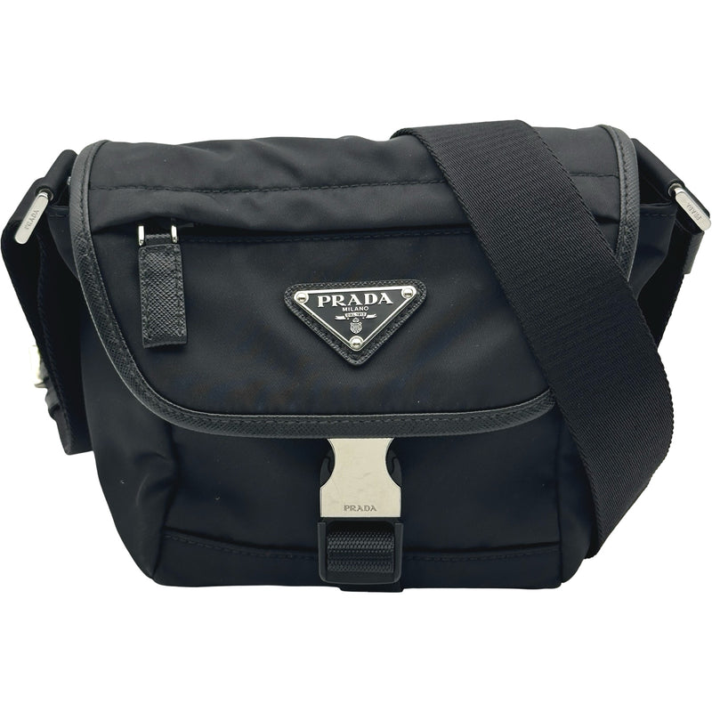 プラダ PRADA Re-Nylon ショルダーバッグ 2VD070 ブラック ナイロン レディース ショルダーバッグ プラダ PRADA Re-Nylon ショルダーバッグ 2VD070 ブラック ナイロン