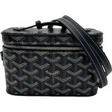 ゴヤール GOYARD ミューズミニヴァニティ ネイビー/ブルー ポリ塩化ビニル レディース ショルダーバッグ