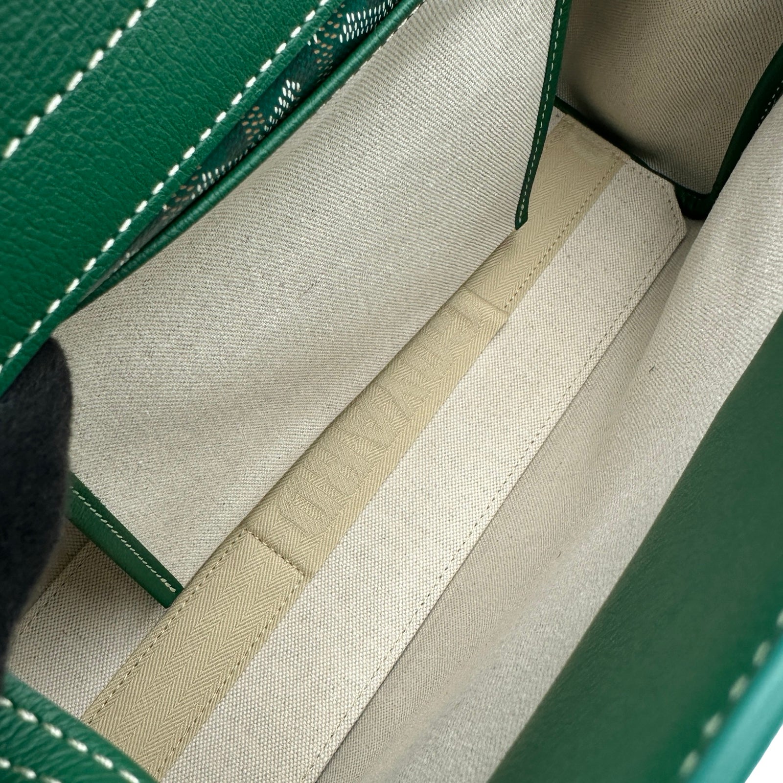 ゴヤール GOYARD ルエットPM グリーン ポリ塩化ビニル/カーフ レディース ショルダーバッグ GOYARD - ゴヤール GOYARD ルエットPM グリーン ポリ塩化ビニル/カーフ