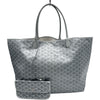 ゴヤール GOYARD サンルイGM メタリックシルバー メタリックゴヤールディンキャンバス レディース トートバッグ