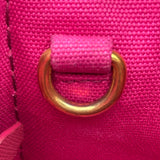 プラダ PRADA カナパ ミニ B2439G ピンク キャンバス レディース ハンドバッグ