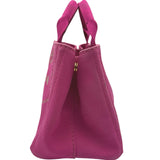 プラダ PRADA カナパ ミニ B2439G ピンク キャンバス レディース ハンドバッグ