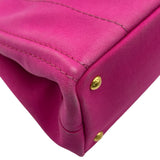 プラダ PRADA カナパ ミニ B2439G ピンク キャンバス レディース ハンドバッグ