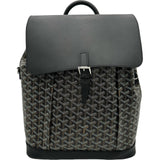 ゴヤール GOYARD アルパンMM ブラック ポリ塩化ビニル/レザー レディース リュック・デイパック