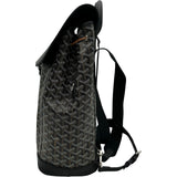 ゴヤール GOYARD アルパンMM ブラック ポリ塩化ビニル/レザー レディース リュック・デイパック