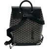 ゴヤール GOYARD アルパンMM ブラック ポリ塩化ビニル/レザー レディース リュック・デイパック