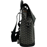 ゴヤール GOYARD アルパンMM ブラック ポリ塩化ビニル/レザー レディース リュック・デイパック