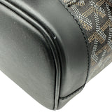 ゴヤール GOYARD アルパンMM ブラック ポリ塩化ビニル/レザー レディース リュック・デイパック
