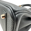 エルメス HERMES バーキン30 Y刻 ブラック ゴールド金具 トゴ レディース ハンドバッグ