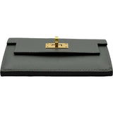 エルメス HERMES ケリーポケットスリム W刻 グリメイヤー ゴールド金具 ヴォーマダム レディース 二つ折り財布