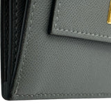 エルメス HERMES ケリーポケットスリム W刻 グリメイヤー ゴールド金具 ヴォーマダム レディース 二つ折り財布
