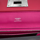 エルメス HERMES ヴァンキャトル ミニ ヴェルソ Y刻印 ローズメキシコ/ルージュクー シルバー金具 エヴァーカラー レディース ショルダーバッグ