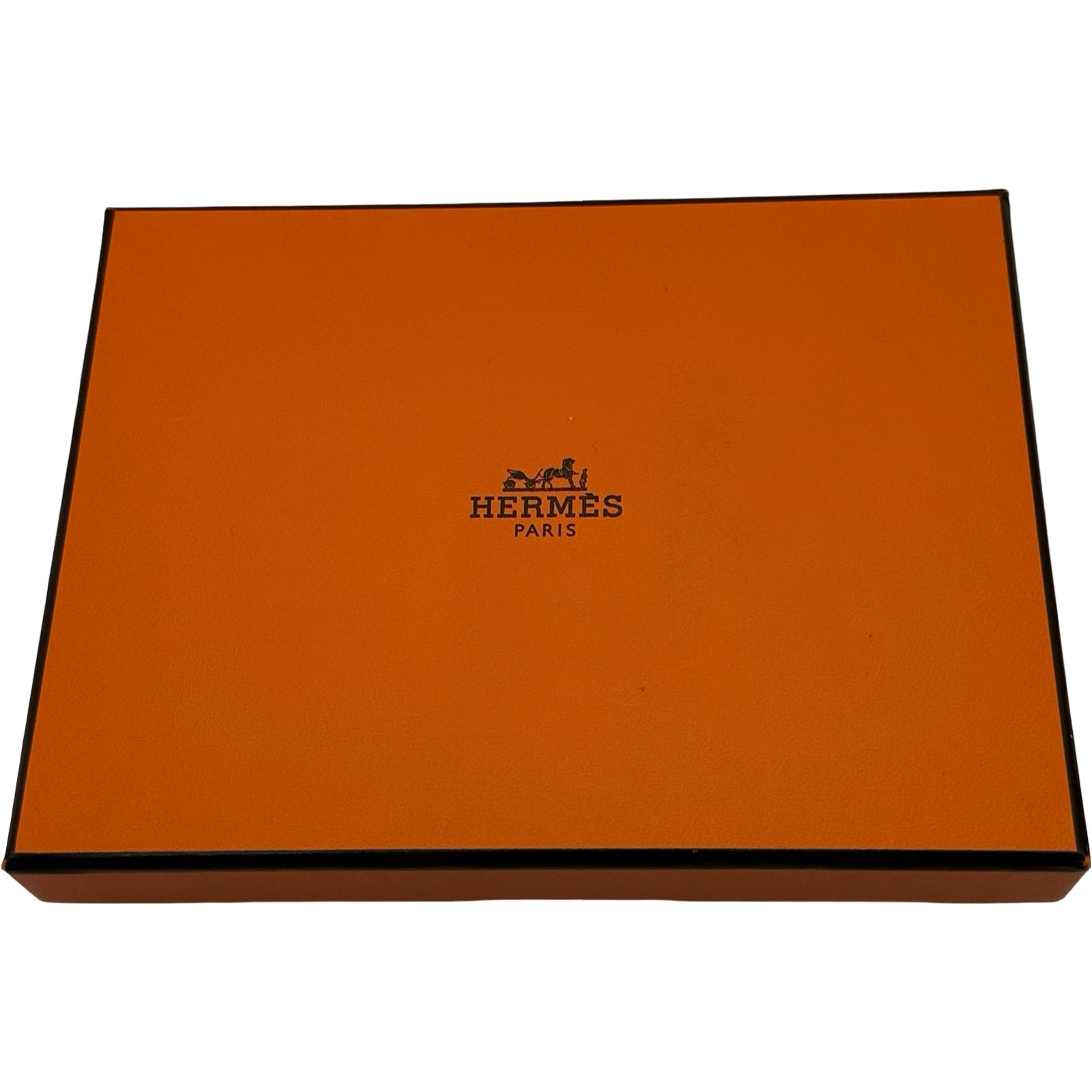 エルメス HERMES スティープルコンパクトウォレットPM □Q刻 ブラウン