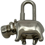 エルメス HERMES カデナ ヒポポタマス 2005ANNEE DE S FEEUVES シルバー メタル レディース カデナ