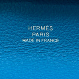 エルメス HERMES バスティア B刻 ブルーザンジバル シルバー金具 エバーカラー メンズ コインケース