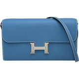 エルメス HERMES コンスタンストゥーゴー B刻 ニューブルージーン シルバー金具 エバーカラー レディース ショルダーバッグ