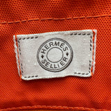 エルメス HERMES サッックドパンサージュ X刻印 (2016年製) カーキ シルバー金具 トワル ユニセックス トートバッグ