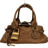 クロエ Chloe パディントンミディアム 0309515276 ブラウン レザー レディース ハンドバッグ