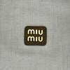 ミュウミュウ miu miu スパンコールメッシュバッグ カーキ ポリエステル レディース トートバッグ