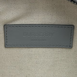 バーバリーロンドン BURBERRY LONDON ボディバッグ グレー レザー メンズ ボディバッグ