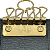 グッチ GUCCI GGマーモントキーケース 456118 ブラック GGスプリーム/レザー レディース キーケース