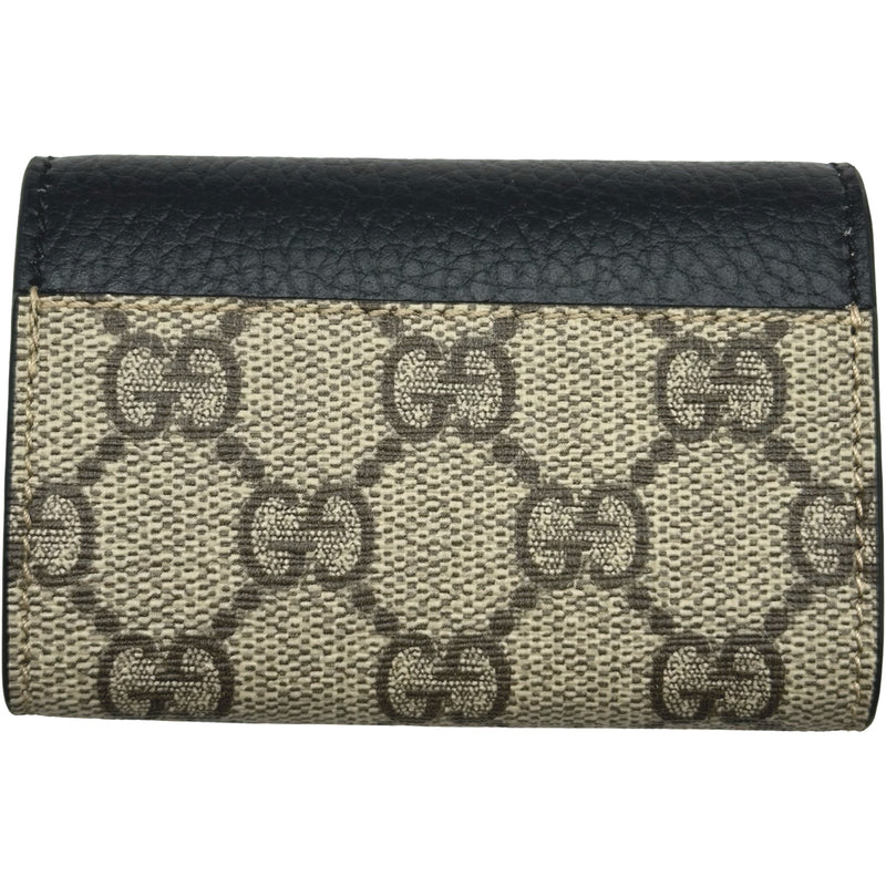 グッチ GUCCI GGマーモントキーケース 456118 ブラック GGスプリーム