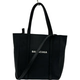 バレンシアガ BALENCIAGA エブリデイトートXXS 551815 ブラック レザー レディース トートバッグ