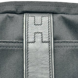 エルメス HERMES アカプルコポシェットサンチュール ブラック シルバー金具 トワル レディース ボディバッグ