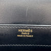 エルメス HERMES ケリーデペッシュ38 □E刻印 ブラック ゴールド金具 ボックスカーフ メンズ ハンドバッグ