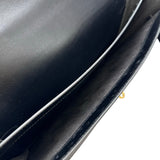 エルメス HERMES ケリーデペッシュ38 □E刻印 ブラック ゴールド金具 ボックスカーフ メンズ ハンドバッグ