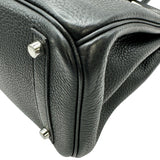 エルメス HERMES バーキン30 □N刻 ブラック シルバー金具 トリヨン レディース ハンドバッグ