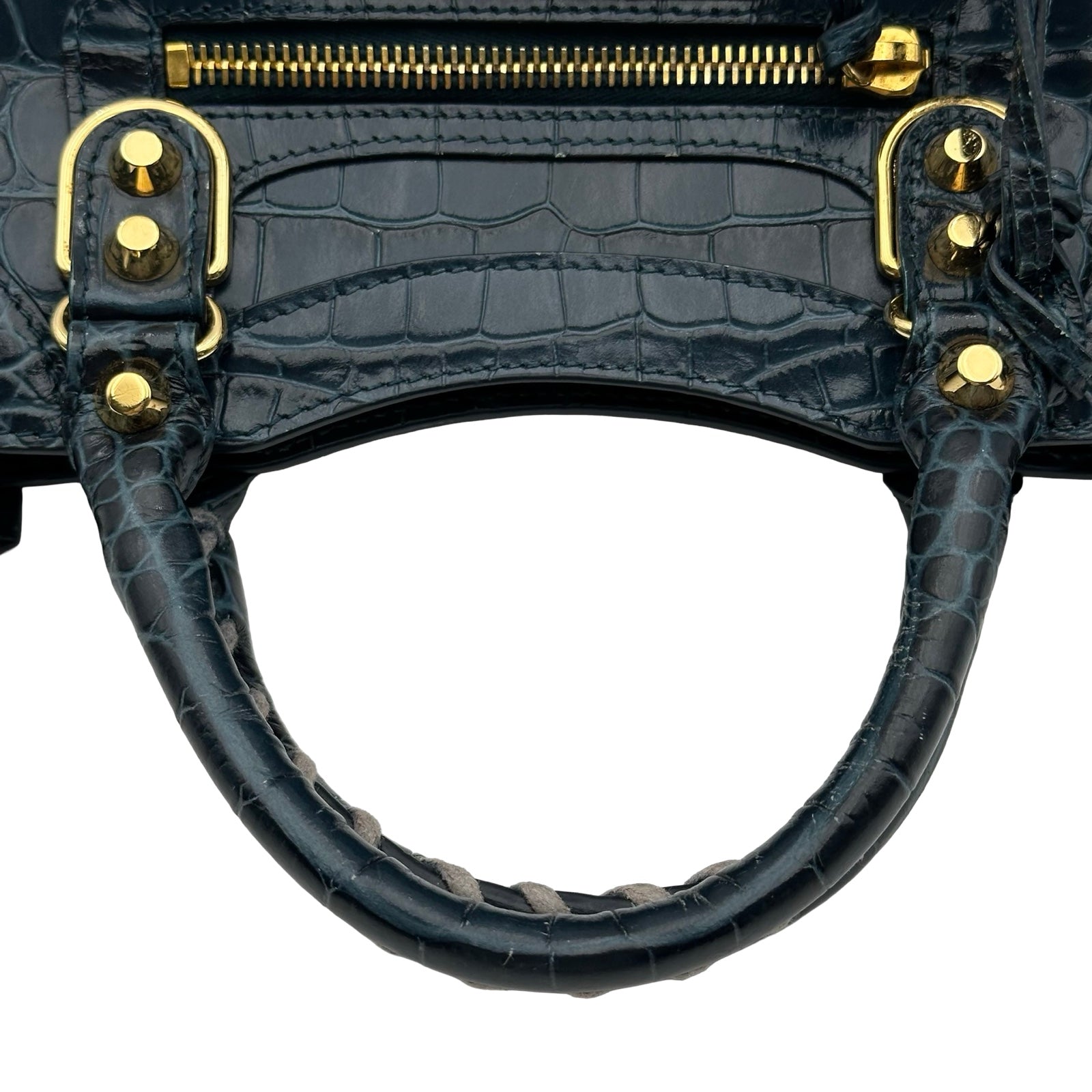 バレンシアガ BALENCIAGA クラシックメタリックエッジミニシティ