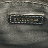 バレンシアガ BALENCIAGA クラシックメタリックエッジミニシティ 390160 ネイビー クロコ型押し/レザー レディース ショルダーバッグ