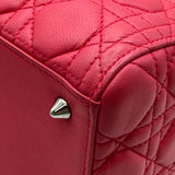 クリスチャン・ディオール Christian Dior レディディオールミディアム ピンク ラム レディース ハンドバッグ