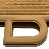 デルヴォー DELVAUX マルマラティサージュコトレ イエロー レザー レディース ハンドバッグ