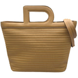 デルヴォー DELVAUX マルマラティサージュコトレ イエロー レザー レディース ハンドバッグ