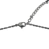 クリスチャン・ディオール Christian Dior ロゴネックレス シルバー メタル アクセサリー