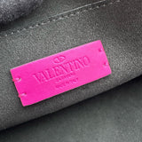 ヴァレンティノ VALENTINO ロゴショルダーバッグ ピンク レザー レディース ショルダーバッグ