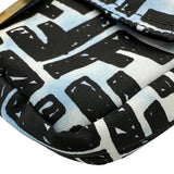 フェンディ FENDI ジョシュアヴィーダスコラボズッカバゲットミニベルトバッグ 8BR784 ライトブルー ナイロン レディース ショルダーバッグ