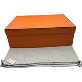 エルメス HERMES ピュール・サングル U刻印 カーキ シルバー金具 トワル メンズ トートバッグ
