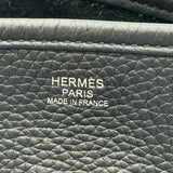 エルメス HERMES エヴリン3PM Z刻 ブラック シルバー金具 トリヨン ユニセックス ショルダーバッグ